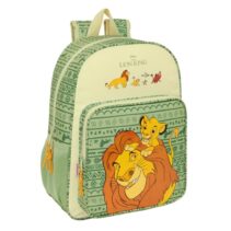 Safta El Rey Leon "Mufasa" Mochila - Adaptable a Carro - Asa de Mano - 33x42x14cm - Color Verde