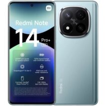 Xiaomi Redmi Note 14 Pro Plus 5G Smartphone Pantalla AMOLED 6.67" - 8GB - 256GB - Camara Principal 200MP - Bateria 5110mAh - Carga Rapida 120W - Color Azul Hielo