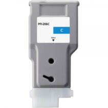 Canon PFI206 Cyan Cartucho de Tinta Pigmentada Generico - 5304B001/PFI-206C
