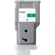 Canon PFI206 Verde Cartucho de Tinta Pigmentada Generico - Reemplaza 5310B001/PFI-206G