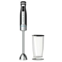 Cecotec PowerGear 1500 XL Batidora de Mano 1500W - 4 Hojas con Recubrimiento de Titanio - 21 Niveles y Turbo - Incluye Vaso de con Tapa