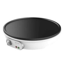 Cecotec Fun Crepelicious Crepera Electrica 1000W - Revestimiento Antiadherente - Potencia Regulable - Diametro de 30