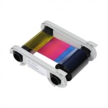 Evolis Ribbon Color YMCKO 1/2 Panel Cartucho de Cinta Original - 400 Impresiones por Rollo - R5H004NAA