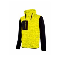 Upower Rainbow Sudadera con Cremallera - Talla L - Interior de Forro Polar