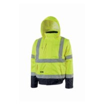 Upower Crafty Cazadora Bomber Alta Visibilidad - Talla 3XL - Mangas Separables