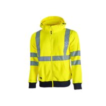 Upower Melody Sudadera Deportiva con Rayas Reflectantes - Talla 4XL - Cremallera Central