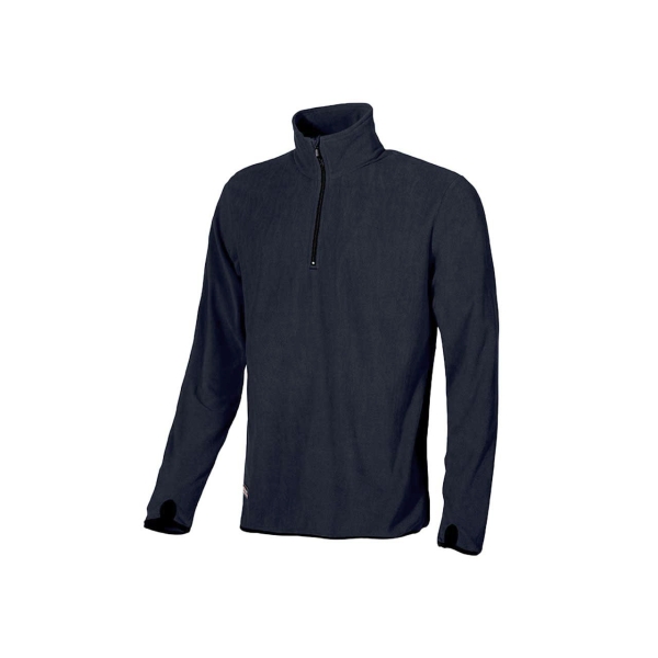 Upower Artic Sudadera con Cremallera - Talla 2XL - Puños Microfleece con Agujero para Pulgar