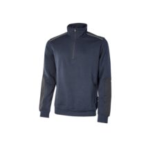 Upower Cushy Sudadera Cepillada con Media Cremallera - Talla M - Cuello Alto