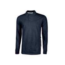 Upower Live Polo de Manga Larga - Talla M - Algodon Pique
