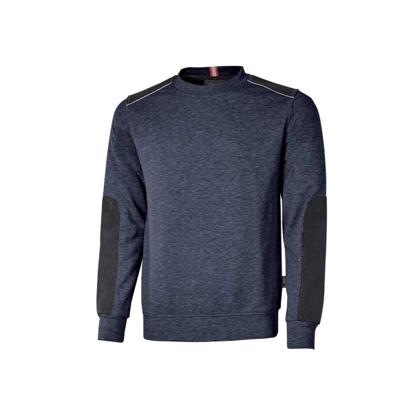 Upower Ryke Sudadera Cepillada Cuello Redondo - Talla M - Bolsillo Antebrazo