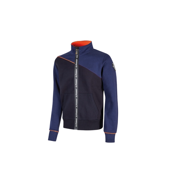 Upower Uranus Sudadera sin Capucha con Cremallera Central - Talla XL - a Prueba de Agua