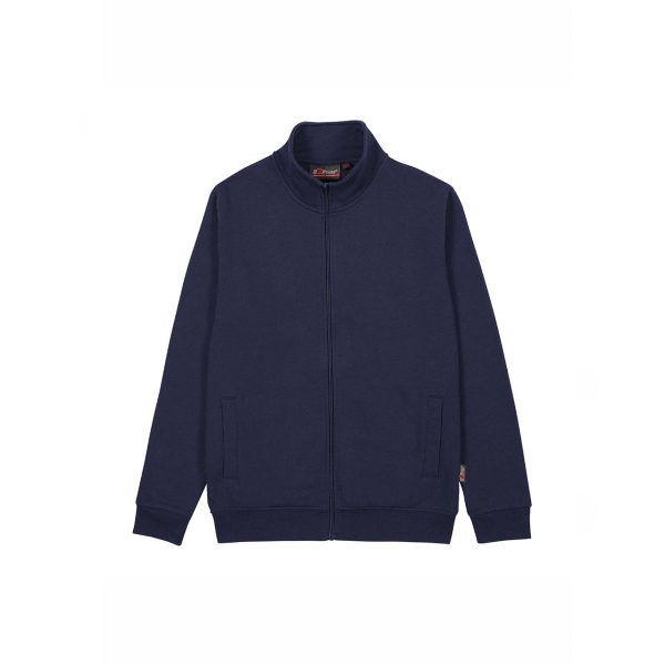 Upower Sotra Sudadera de Trabajo sin Capucha - Talla 3XL - Cremallera