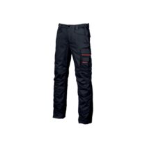 Upower Smile Pantalones de Trabajo en Algodon Elastico - Talla 64 - Multiples Bolsillos