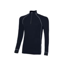 Upower Makalu Camiseta de Trabajo Tecnica - Talla S - Cuello Alto con Cremallera
