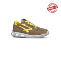 Upower Brave S ESD Calzado de Seguridad Bajos - Talla 44 - Cuero Nubuck Resistente