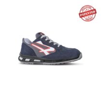 Upower Active S ESD Calzado de Seguridad Bajos - Talla 39 - Parte Superior de Nailon Ultraflexible y Gamuza Suave