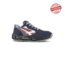 Upower Active Carpet S ESD Calzado de Seguridad Bajos - Talla 35 - Parte Superior de Nailon Ultraflexible y Gamuza Suave