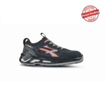 Upower Gang S Es Calzado de Seguridad Bajos - Talla 39 - Parte Superior de Nailon Ultraflexible y Gamuza Suave