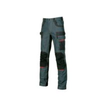 Upower Platinum Buttom Pantalon de Trabajo Elastico con Inserciones de Cordura - Talla 62 - Multiples Bolsillos