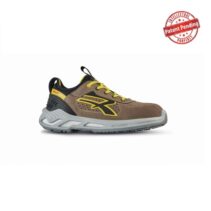 Upower Curry S ESD Calzado de Seguridad Bajos - Talla 40 - Piel Afelpada Perforada