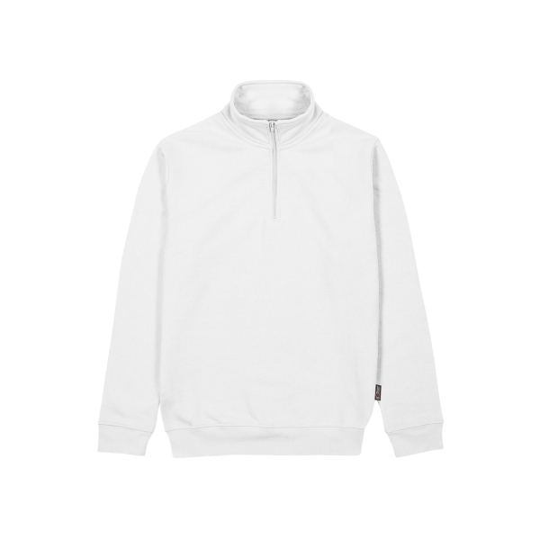 Upower Maui Sudadera con Media Cremallera - Talla S - French Terry Algodon y Poliester