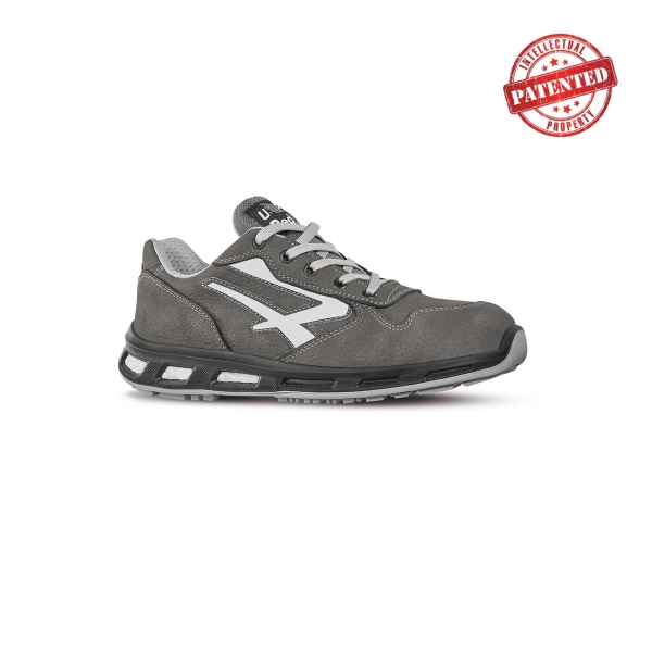 Upower Kick S ESD Calzado de Seguridad Bajos - Talla 39 - Cuero Nubuck Resistente