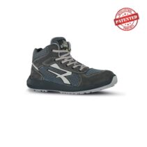 Upower Dexter S ESD Calzado de Seguridad Ligeros - Talla 44 - Parte Superior de Nailon Ultraflexible y Gamuza Suave