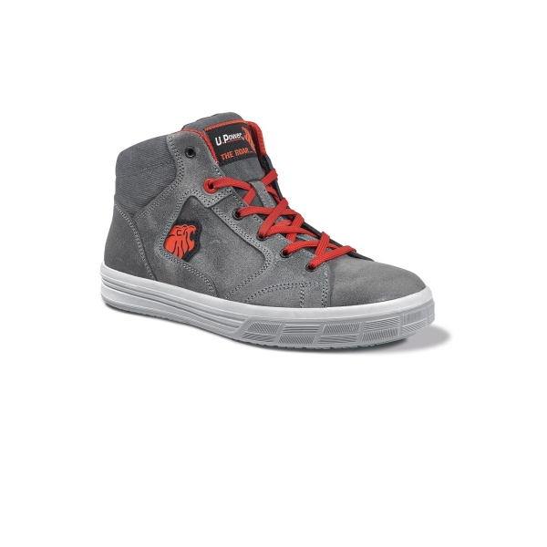 Upower Predator S Calzado de Seguridad Altos - Talla 38 - Empeine Piel Engrasada Hidrofuga