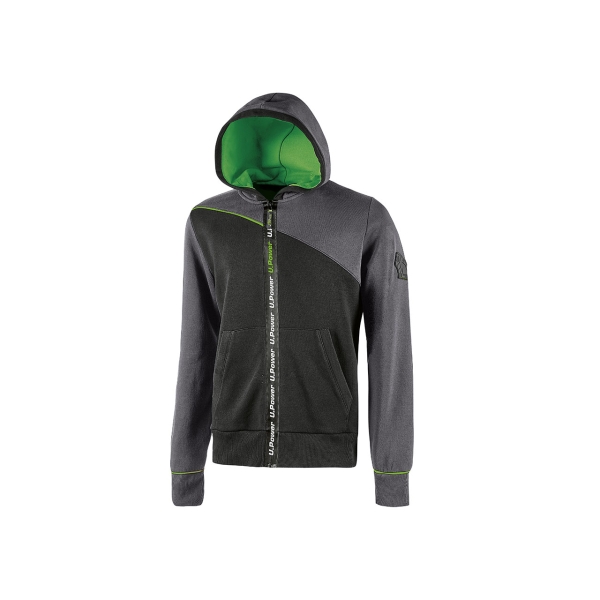 Upower Jupiter Sudadera de Trabajo - Talla M - Cremallera Impermeable
