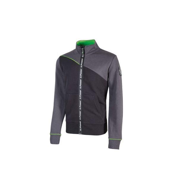 Upower Uranus Sudadera sin Capucha con Cremallera Central - Talla 2XL - a Prueba de Agua