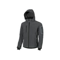 Upower Metropolis Soft Shell de Trabajo - Talla 3XL - Tejido Elastico Cortavientos