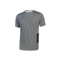 Upower Road Camiseta de Manga Corta en Polycotton Jersey - Talla S - Slim-Fit
