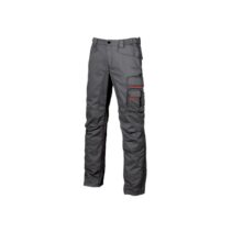 Upower Smile Pantalones de Trabajo en Algodon Elastico - Talla 56 - Multiples Bolsillos