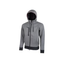 Upower Tasty Sudadera de Trabajo con Capucha Reflectante - Talla M - Tejido Scuba Elastico