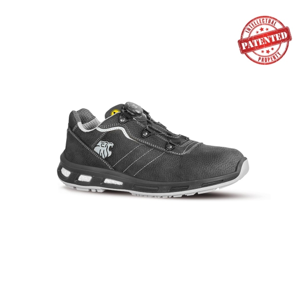 Upower Face S ESD Calzado de Seguridad Bajos - Talla 38 - Cuero Nubuck