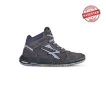 Upower Merak Plus S ESD Calzado de Seguridad Altos - Talla 42 - Cuero Nubuck Resistente