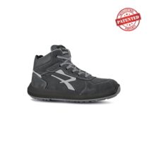 Upower Merak S ESD Calzado de Seguridad Altos - Talla 43 - Cuero Nubuck Resistente al Agua