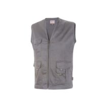 Upower Chica Chaleco Multibolsillos de Algodon Elastico - Talla 2XL - Ligero