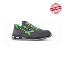Upower Point S ESD Calzado de Seguridad Bajos - Talla 48 - Parte Superior de Nailon Ultraflexible y Gamuza Suave