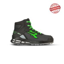 Upower Barret S ESD Calzado de Seguridad Innovador - Talla 42 - Forro de Piel de Becerro