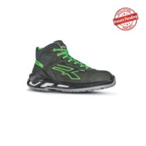 Upower Daryl S ESD Calzado de Seguridad Altos - Talla 43 - Piel Nobuck Hidrorepelente