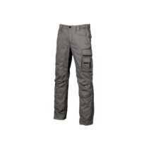 Upower Smile Pantalones de Trabajo en Algodon Elastico - Talla 54 - Multiples Bolsillos