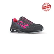 Upower Verok S ESD Calzado de Seguridad Bajos - Talla 42 - Parte Superior de Nailon Ultraflexible y Gamuza Suave