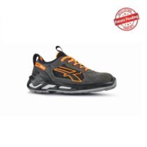 Upower Ryder S ESD Calzado de Seguridad Bajos - Talla 41 - Parte Superior de Nailon Ultraflexible y Gamuza Suave