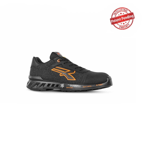 Upower Bruce S ESD Calzado de Seguridad Super Ligeros - Talla 37 - Nylon Transpirable