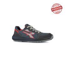 Upower Skat S ESD Calzado de Seguridad Bajos - Talla 35 - Parte Superior de Nailon Ultraflexible y Gamuza Suave