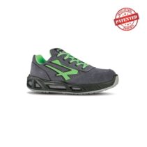 Upower Point Carpet S ESD Calzado de Seguridad Bajos - Talla 38 - Parte Superior de Nailon Ultraflexible y Gamuza Suave