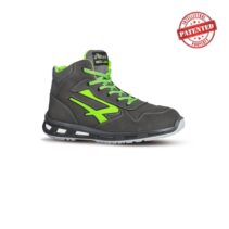 Upower Hummer S ESD Calzado de Seguridad Altos - Talla 40 - Cuero Nubuck Resistente