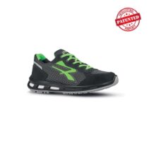 Upower Nate O ESD Calzado de Seguridad Bajos - Talla 38 - Parte Superior de Nailon Ultraflexible y Gamuza Suave