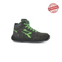 Upower Aries S ESD Calzado de Seguridad Altos - Talla 47 - Cuero Nubuck Resistente